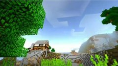 我的世界暮色森林：石头搭建房屋，复杂树篱迷宫，千万不要走捷径 