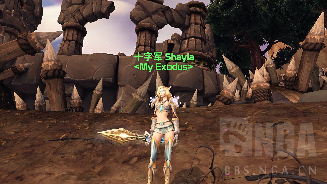 《魔兽世界》DK幻化:忘却黑暗风 试一试银色主题踏云腿甲