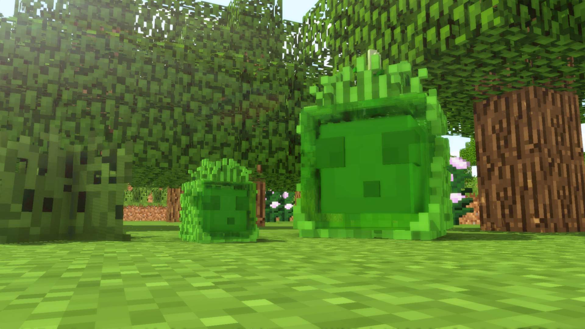 我的世界：史莱姆可爱至极，用这个方法，你将获得任意尺寸的它