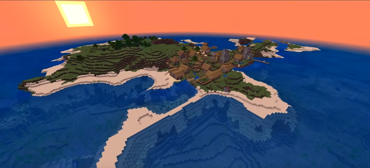 我的世界:你真的会玩生存?送你10个孤岛种子,能玩下来才是大佬