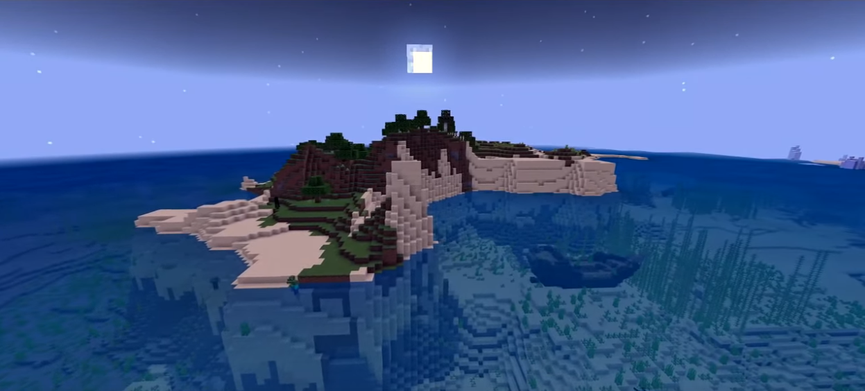 我的世界:你真的会玩生存?送你10个孤岛种子,能玩下来才是大佬