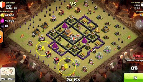 部落战争coc:飞龙气球流稳打八本三星思路与攻略