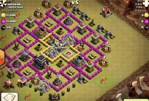 部落战争coc:飞龙气球流稳打八本三星思路与攻略