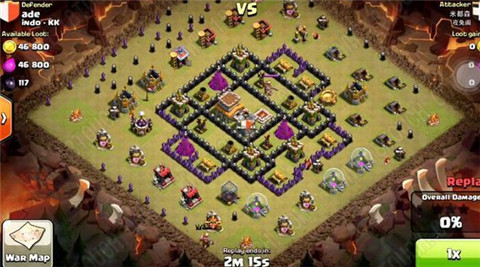 部落战争coc:飞龙气球流稳打八本三星思路与攻略