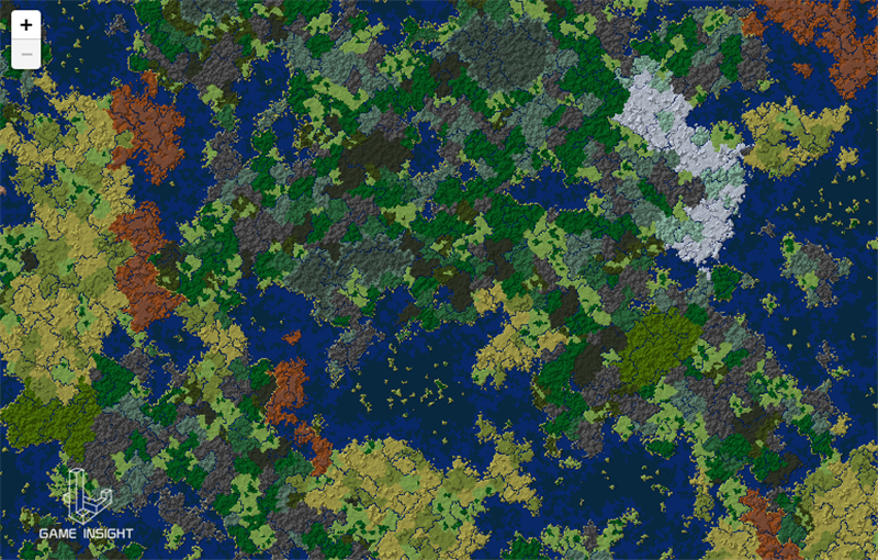 我的世界:手机版有史以来最好的种子,61种地形几乎全部覆盖!