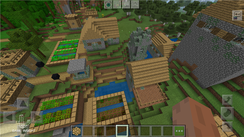 我的世界:手机版有史以来最好的种子,61种地形几乎全部覆盖!