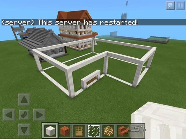 MC我的世界-别墅 制作教程,轻松get~