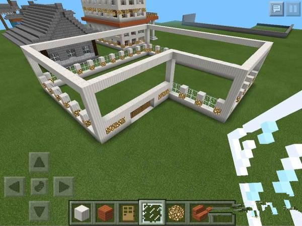 MC我的世界-别墅 制作教程,轻松get~