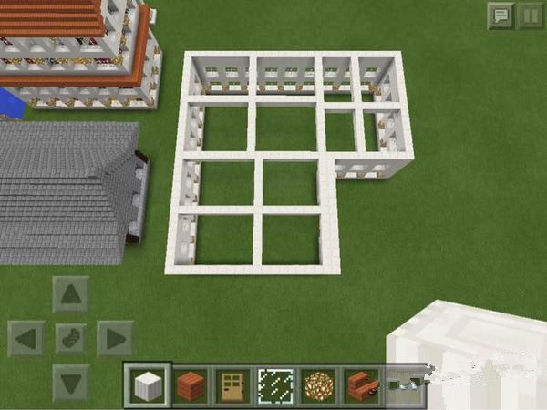 MC我的世界-别墅 制作教程,轻松get~