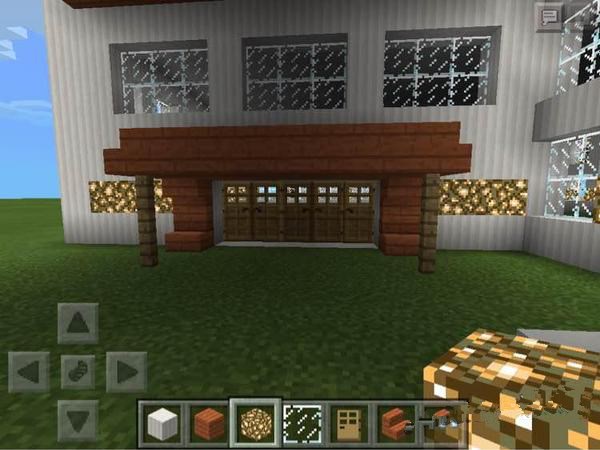 MC我的世界-别墅 制作教程,轻松get~