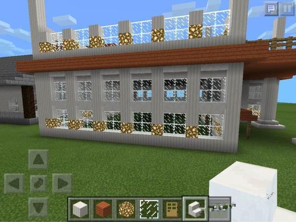 MC我的世界-别墅 制作教程,轻松get~