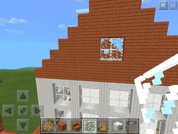 MC我的世界-别墅 制作教程,轻松get~