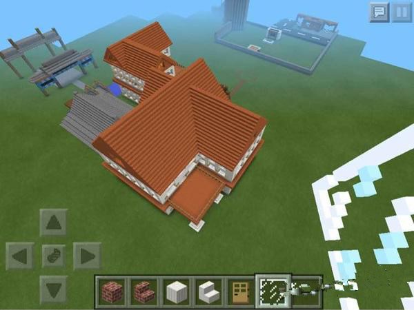 MC我的世界-别墅 制作教程,轻松get~