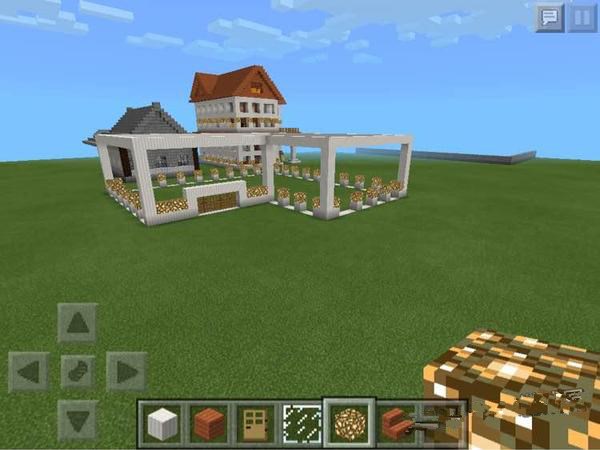 MC我的世界-别墅 制作教程,轻松get~
