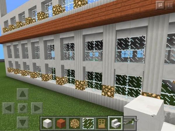 MC我的世界-别墅 制作教程,轻松get~