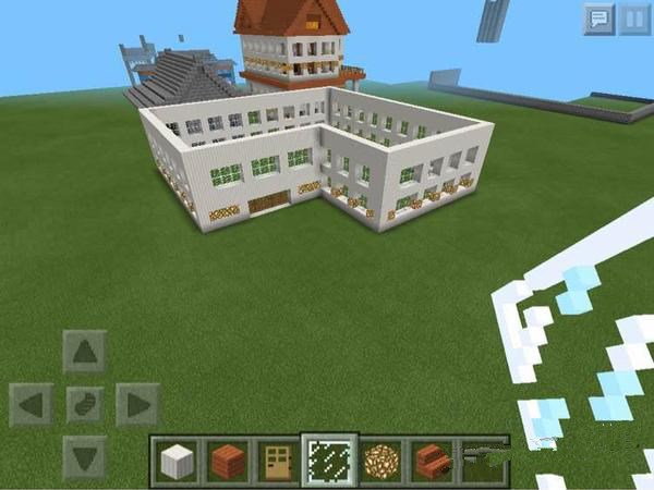 MC我的世界-别墅 制作教程,轻松get~
