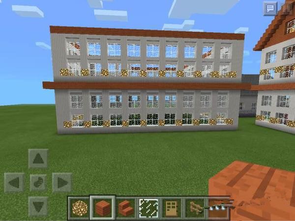 MC我的世界-别墅 制作教程,轻松get~