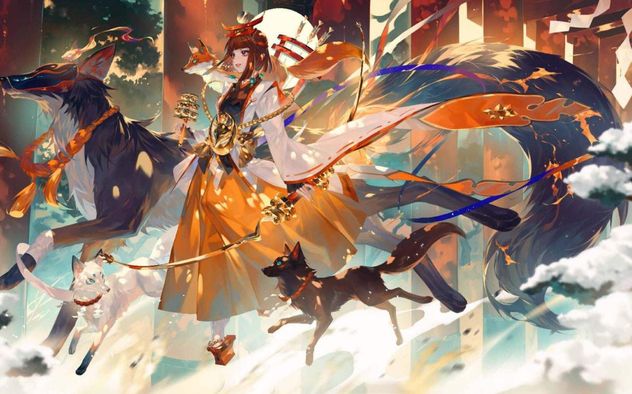 阴阳师自带坐骑的式神盘点,惠比寿上榜,她是版本T0级别式神