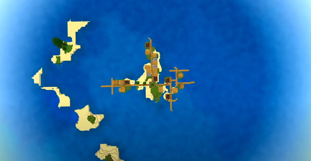 我的世界:梦幻联动!这些村庄和海岛碰撞的种子,你能熬过几晚?