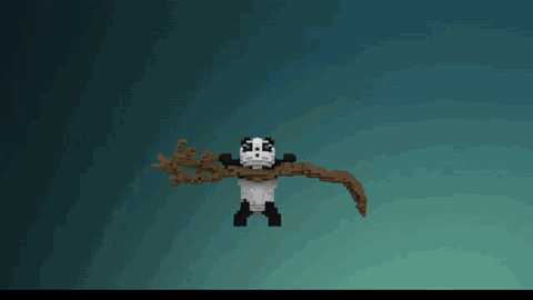 《我的世界》动物作品大合集 看来看去还是国宝大熊猫最可爱！