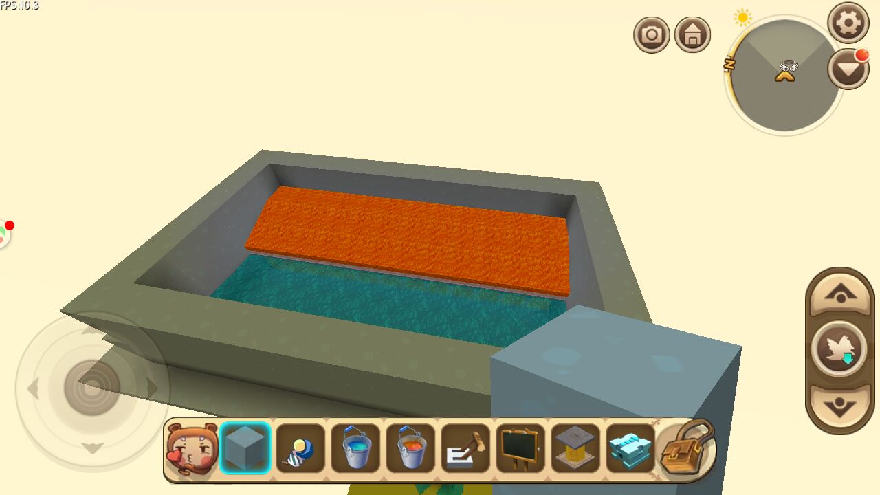 迷你世界:制作自动刷石机的快速流程