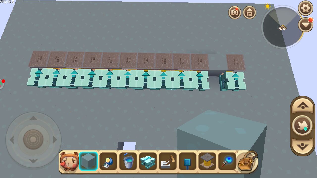 迷你世界:制作自动刷石机的快速流程