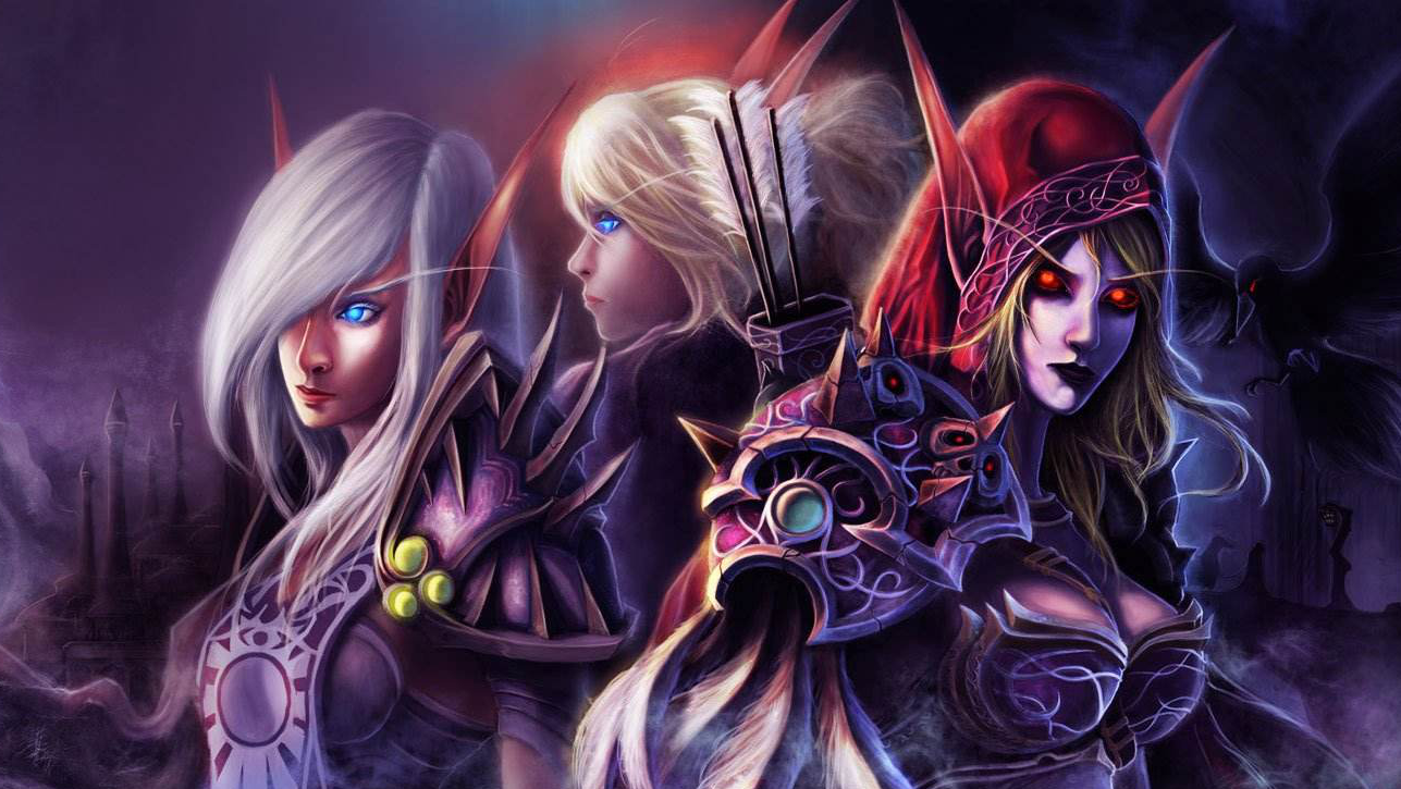 魔兽世界:风行者三姐妹 拥有着各自的宿命 女王一生却如此悲惨