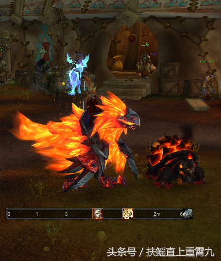 魔兽世界众多猎人玩家追逐的拉风“宝宝”