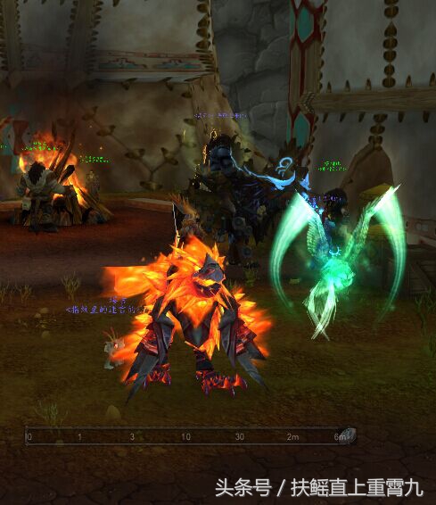 魔兽世界众多猎人玩家追逐的拉风“宝宝”