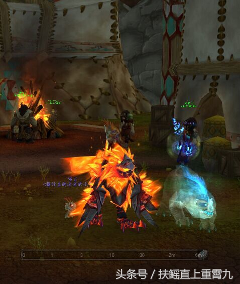 魔兽世界众多猎人玩家追逐的拉风“宝宝”