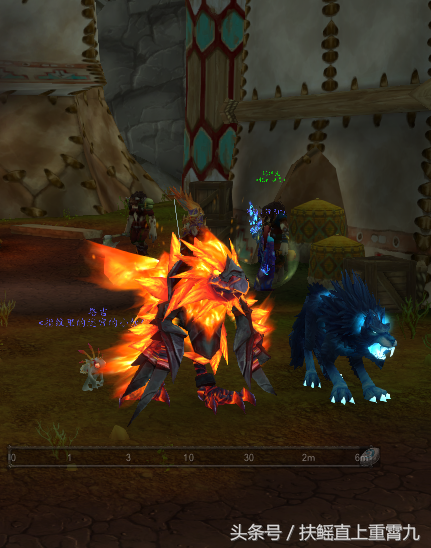 魔兽世界众多猎人玩家追逐的拉风“宝宝”