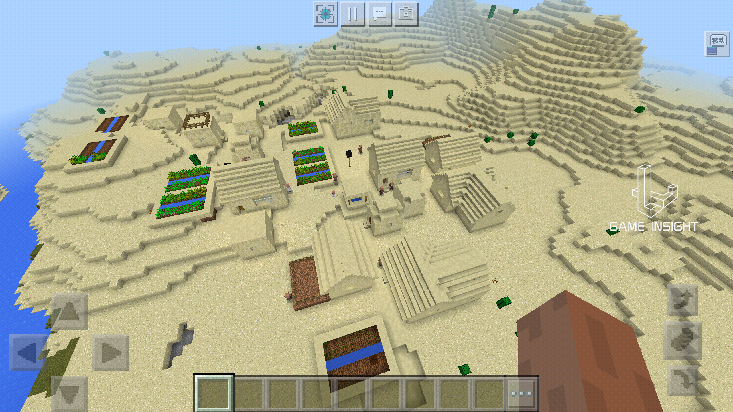 《我的世界》手机版罕见的村庄种子，第1名可能是史上最富的？