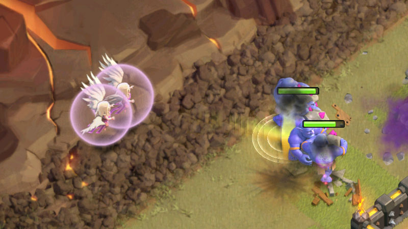 部落冲突9本最稳万能打法!天女天蓝武神猪3星入门详解