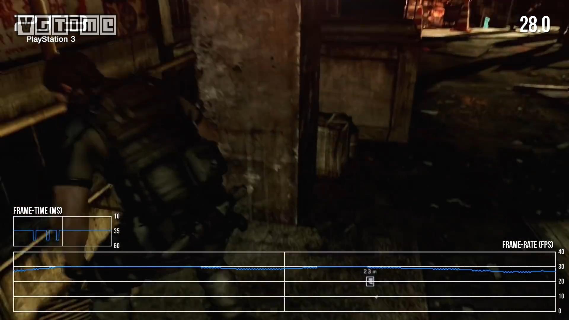 Switch《生化危机5/6》DF画面分析:画面优秀,帧数堪忧