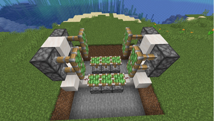 《我的世界》全自动活塞门详解教程 看完之后你也是红石大神