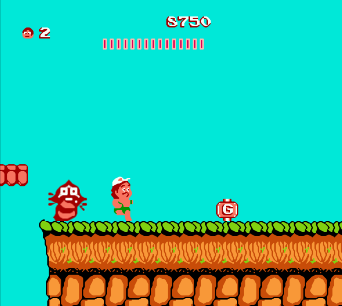 FC游戏《冒险岛》被虐了一辈子没通关,你现在告诉还有续关功能