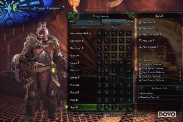 兼顾时尚与实用的《怪物猎人:世界》防具搭配