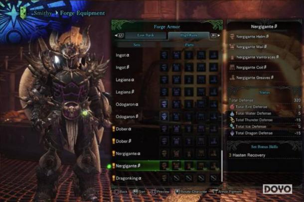 兼顾时尚与实用的《怪物猎人:世界》防具搭配