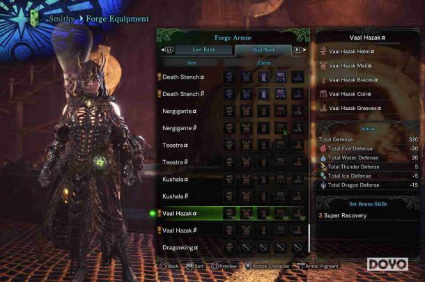 兼顾时尚与实用的《怪物猎人:世界》防具搭配