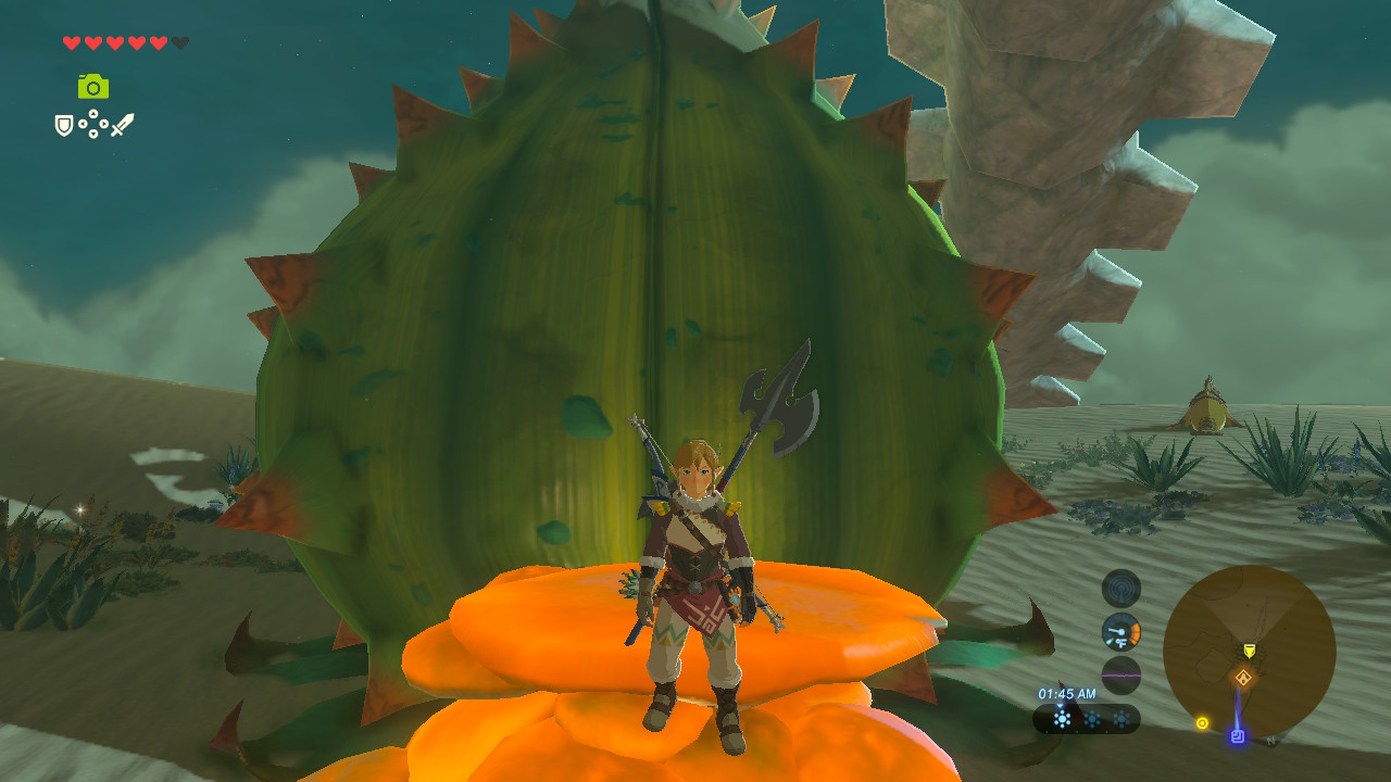 塞尔达传说:荒野之息 装备升级位置大全(大仙女喷泉位置)