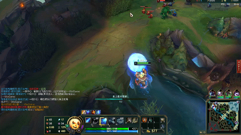 lol:掠食者加强,核弹式雪球来袭,深度剖析打野努努的玩法与技巧