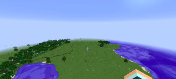 我的世界:强迫症福利,教你建造一个平坦的世界