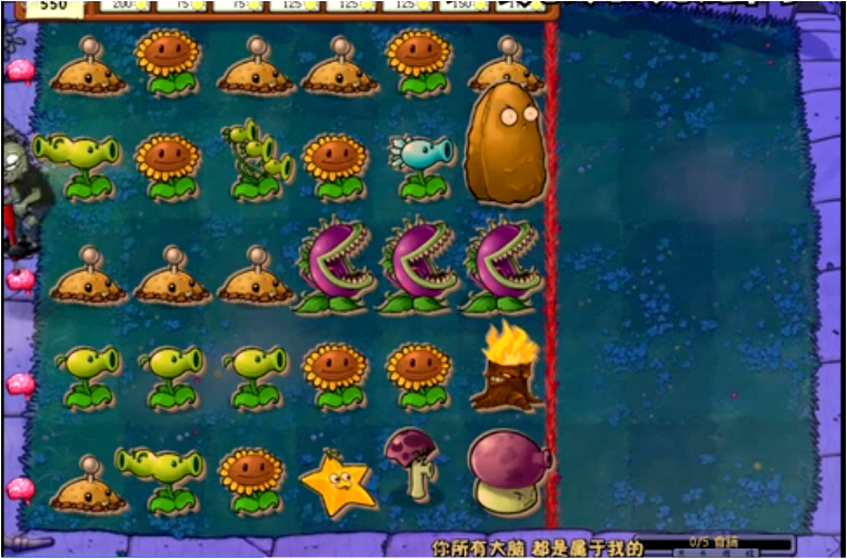 植物大战僵尸:当不该相遇的植物与僵尸碰面,地刺完克僵尸王