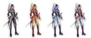 DNF历年国庆新年套全部合集，有些价值超越天空，几乎绝迹