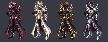 DNF历年国庆新年套全部合集，有些价值超越天空，几乎绝迹