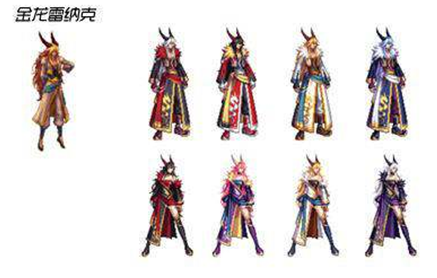 DNF历年国庆新年套全部合集，有些价值超越天空，几乎绝迹