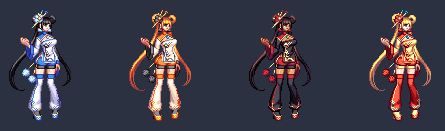 DNF历年国庆新年套全部合集，有些价值超越天空，几乎绝迹