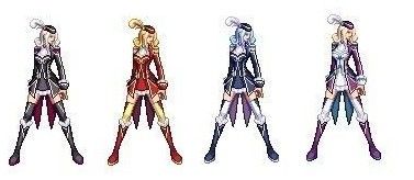 DNF历年国庆新年套全部合集，有些价值超越天空，几乎绝迹