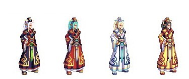 DNF历年国庆新年套全部合集，有些价值超越天空，几乎绝迹