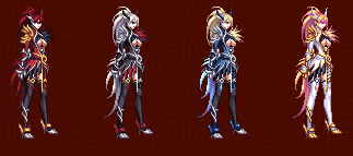 DNF历年国庆新年套全部合集，有些价值超越天空，几乎绝迹